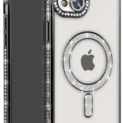 iPhone 15 Joke Simli Magneticsafe Kılıf - Siyah