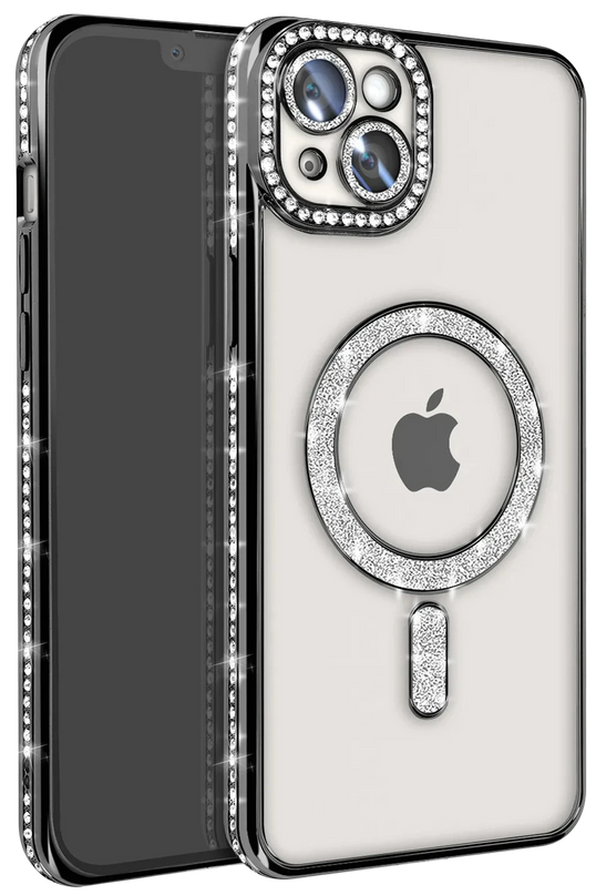iPhone 15 Joke Simli Magneticsafe Kılıf - Siyah