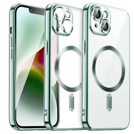 iPhone 15 Kross Magneticsafe Kapak Kılıf - Açık Yeşil