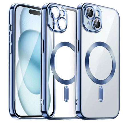 iPhone 15 Kross Magneticsafe Kapak Kılıf - Sierra Blue