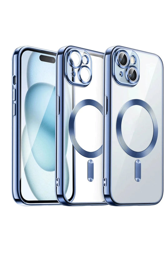 iPhone 15 Kross Magneticsafe Kapak Kılıf - Sierra Blue