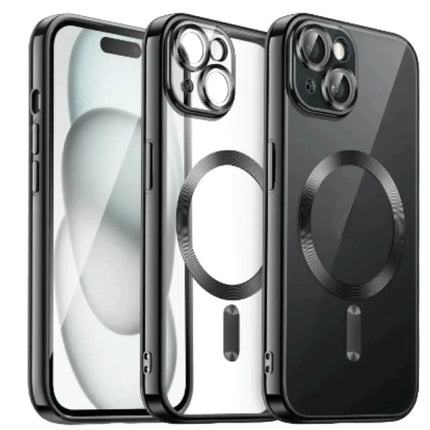 iPhone 15 Kross Magneticsafe Kapak Kılıf - Siyah
