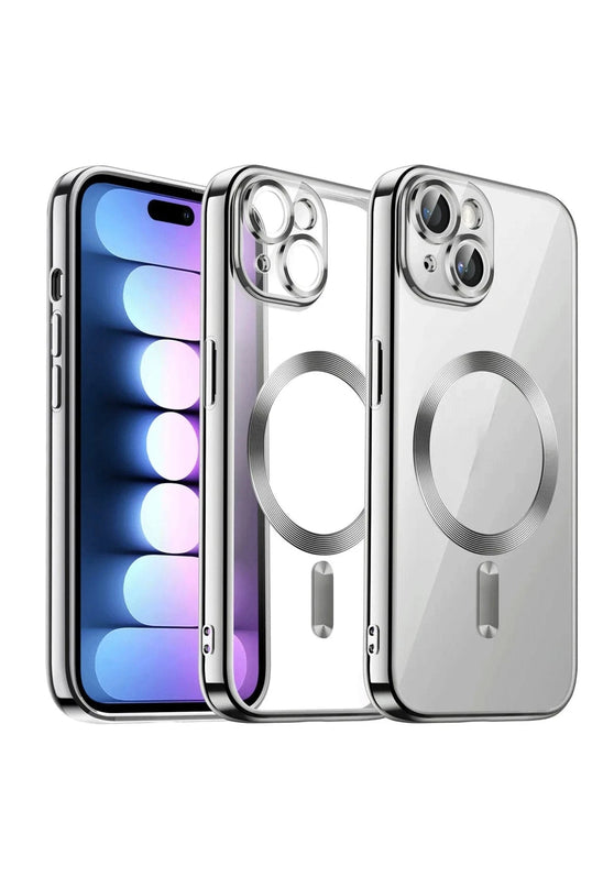 iPhone 15 Kross Magneticsafe Kapak Kılıf - Titan Gri