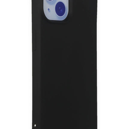 iPhone 15 Nano içi Kadife Silikon Kılıf - Siyah 2