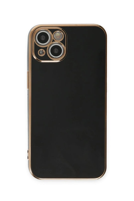 iPhone 15 Volet Silikon Kılıf - Siyah