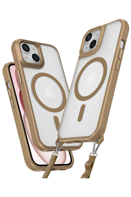 iPhone 15 Plus Enka Magsafe Silikon Kılıf