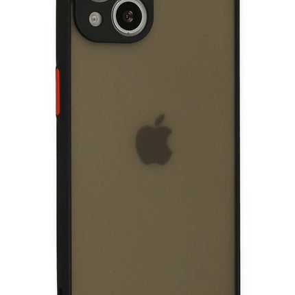 iPhone 15 Plus Montreal Silikon Kapak Kılıf - Siyah 2