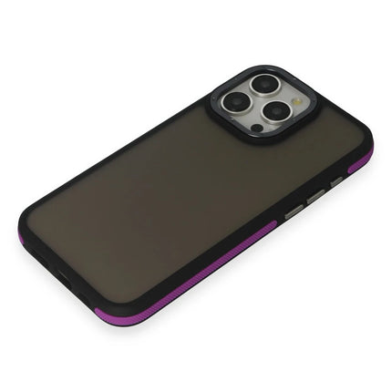 iPhone 15 Pro Harvel Kapak Kılıf - Derin Mor 4