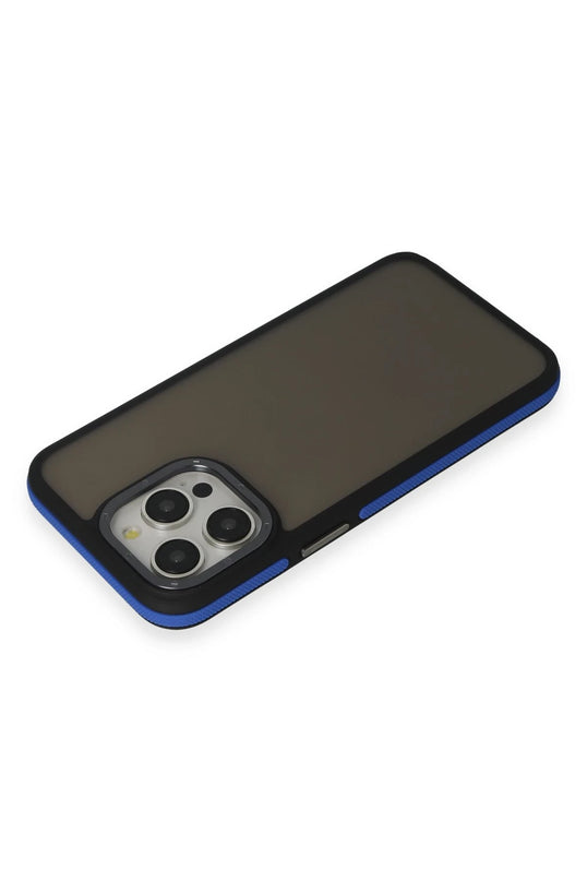 iPhone 15 Pro Harvel Kapak Kılıf - Lacivert 3