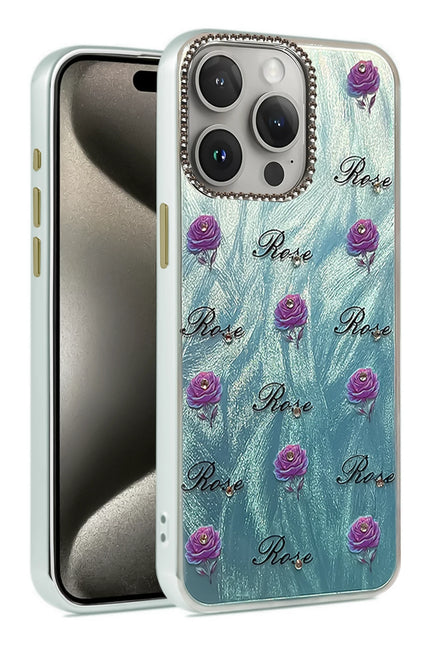iPhone 15 Pro Blade Aynalı Desenli Kapak Kılıf