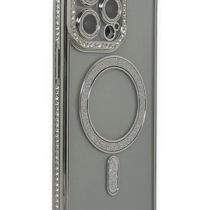 iPhone 15 Pro Joke Simli Magneticsafe Kılıf - Gri