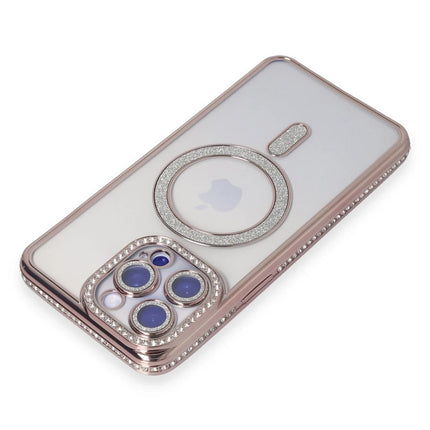 iPhone 15 Pro Joke Simli Magneticsafe Kılıf - Pembe 2