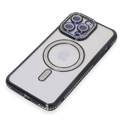 iPhone 15 Pro Joke Simli Magneticsafe Kılıf - Siyah 3