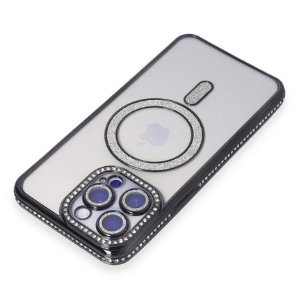 iPhone 15 Pro Joke Simli Magneticsafe Kılıf - Siyah 2