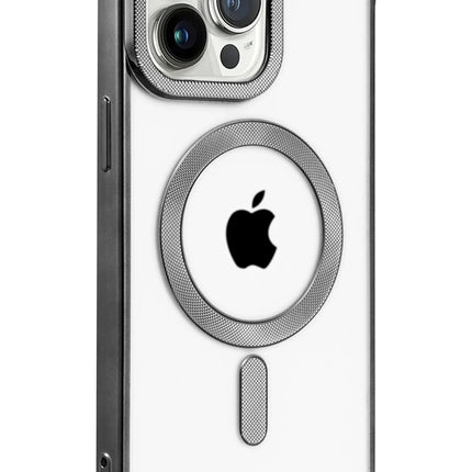 iPhone 15 Pro Kronos Magsafe Kapak Kılıf - Siyah 2