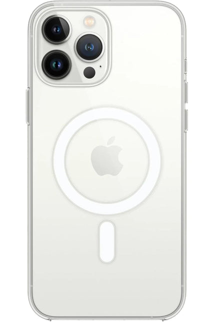 iPhone 15 Pro Magneticsafe Şeffaf Silikon Kılıf