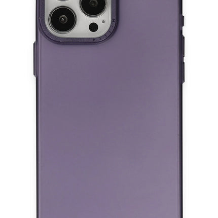 iPhone 15 Pro Modos Metal Kapak Kılıf - Derin Mor