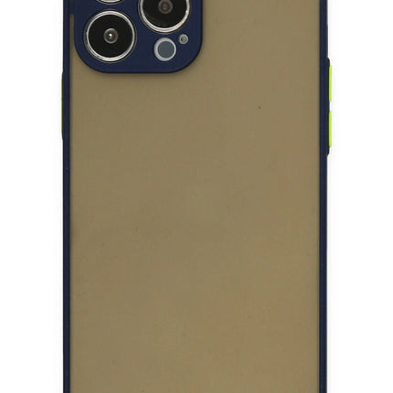 iPhone 15 Pro Montreal Silikon Kapak Kılıf - Lacivert