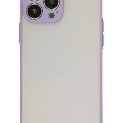 iPhone 15 Pro Montreal Silikon Kapak Kılıf - Mor