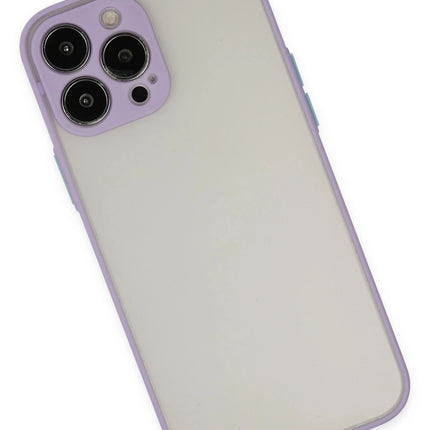 iPhone 15 Pro Montreal Silikon Kapak Kılıf - Mor 2