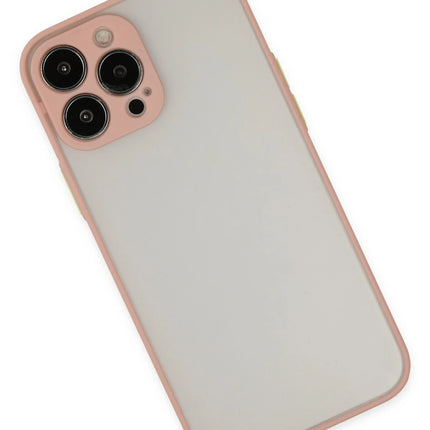 iPhone 15 Pro Montreal Silikon Kapak Kılıf - Pembe 3
