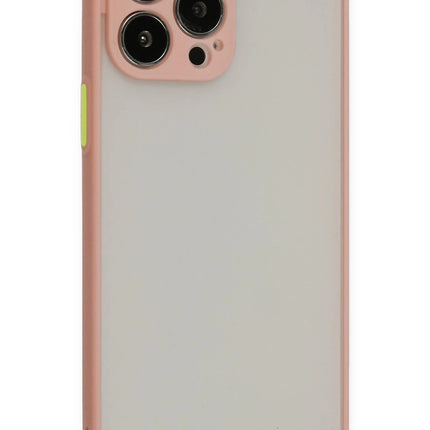 iPhone 15 Pro Montreal Silikon Kapak Kılıf - Pembe 2