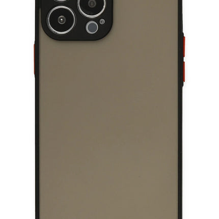 iPhone 15 Pro Montreal Silikon Kapak Kılıf - Siyah