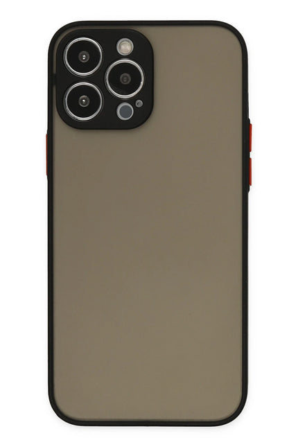 iPhone 15 Pro Montreal Silikon Kapak Kılıf - Siyah