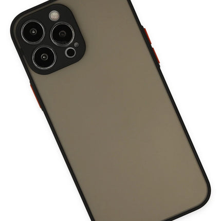 iPhone 15 Pro Montreal Silikon Kapak Kılıf - Siyah 3