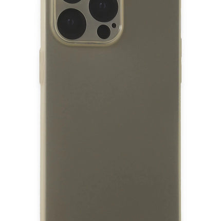 iPhone 15 Pro Puma Silikon Kılıf - Titanyum Gri