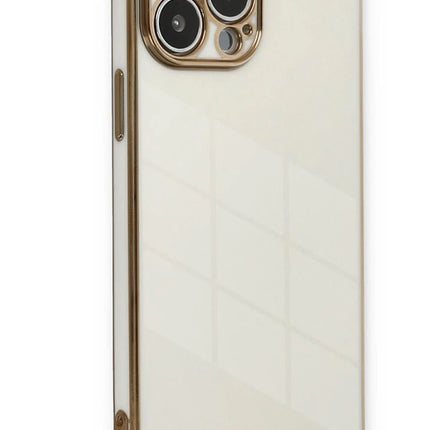 iPhone 15 Pro Volet Silikon Kılıf - Beyaz