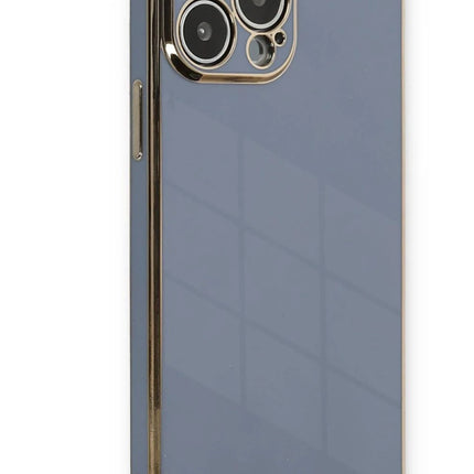 iPhone 15 Pro Volet Silikon Kılıf - Mavi