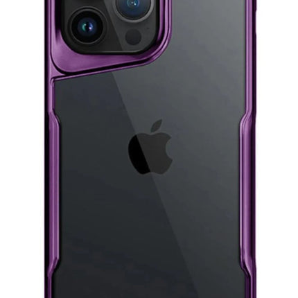 iPhone 15 Pro Max Boyi Silikon Kapak Kılıf - Derin Mor