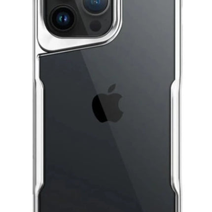 iPhone 15 Pro Max Boyi Silikon Kapak Kılıf - Gümüş