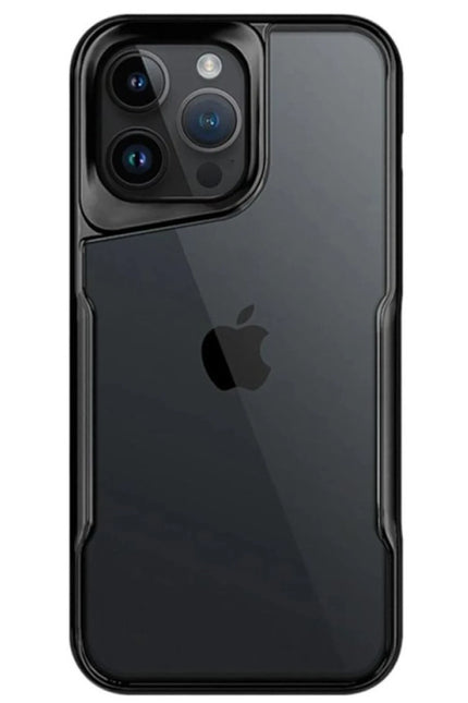 iPhone 15 Pro Max Boyi Silikon Kapak Kılıf - Siyah