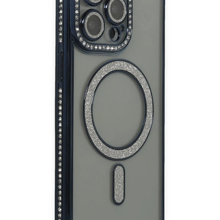 iPhone 15 Pro Max Joke Simli Magneticsafe Kılıf - Lacivert
