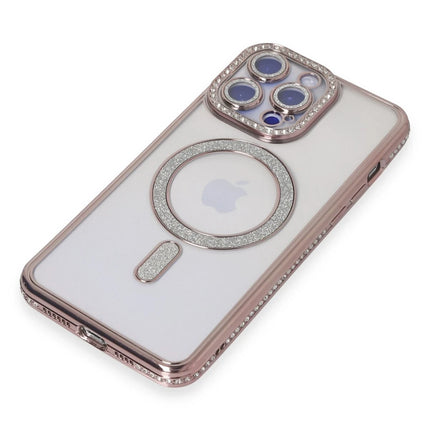iPhone 15 Pro Max Joke Simli Magneticsafe Kılıf - Pembe 3