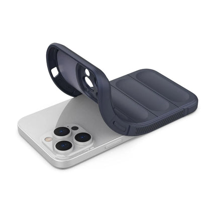iPhone 15 Pro Max Optimum Silikon Kılıf - Lacivert 4