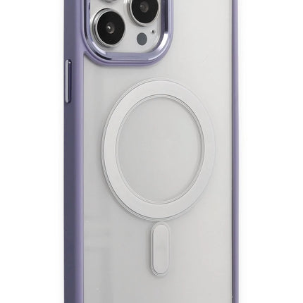 iPhone 15 Pro Max Room Magneticsafe Silikon Kılıf - Lila