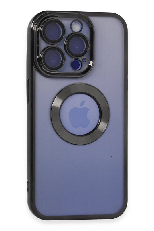 iPhone 15 Pro Max Slot Silikon Kılıf - Siyah