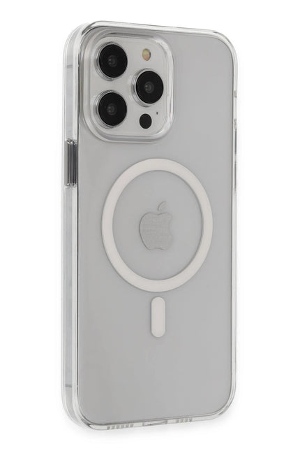iPhone 15 Pro Max Tron Şeffaf Magsafe Kapak Kılıf