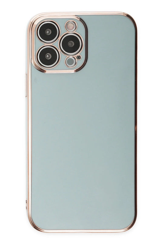 iPhone 15 Pro Max Volet Silikon Kılıf - Açık Yeşil