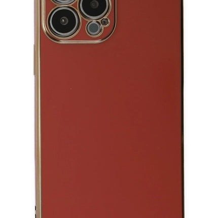 iPhone 15 Pro Max Volet Silikon Kılıf - Kırmızı