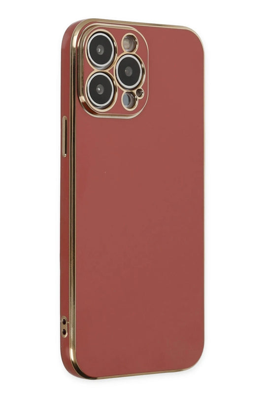 iPhone 15 Pro Max Volet Silikon Kılıf - Kırmızı 3
