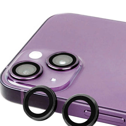 iPhone 15 Raze Metal Kamera Lens - Siyah