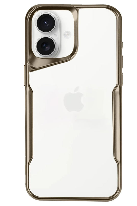 iPhone 16 Boyi Silikon Kapak Kılıf - Çöl Titanyum