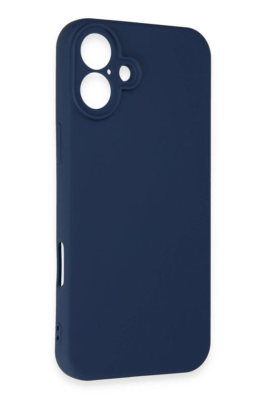 iPhone 16 First Silikon Kılıf - Lacivert 2