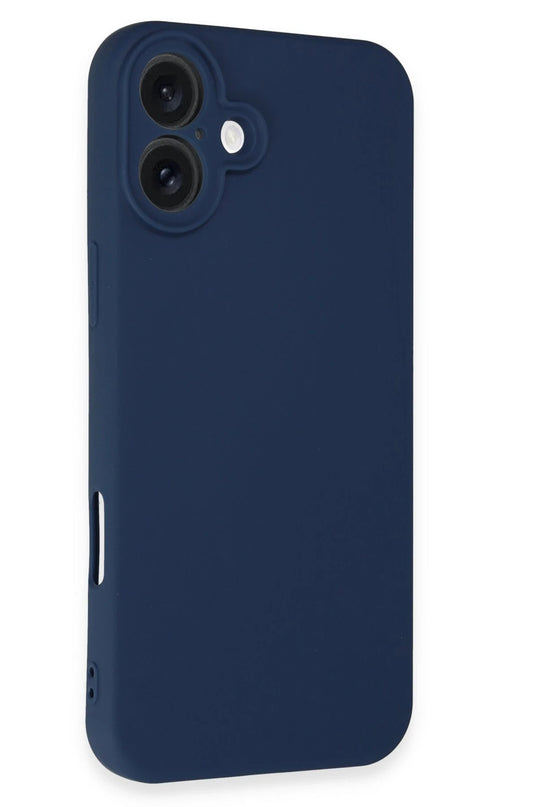 iPhone 16 First Silikon Kılıf - Lacivert 4