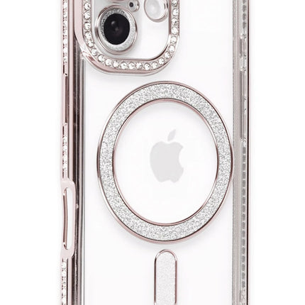 iPhone 16 Joke Simli Magneticsafe Kılıf - Pembe