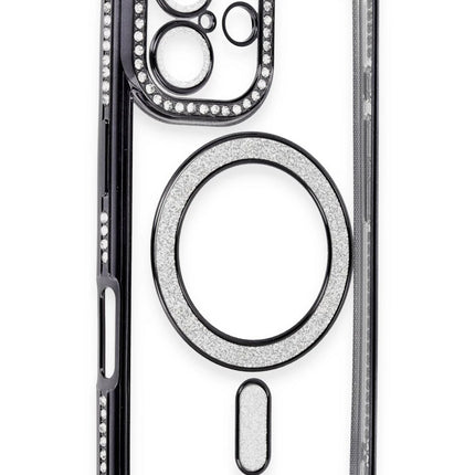 iPhone 16 Joke Simli Magneticsafe Kılıf - Siyah 3